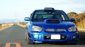 太陽自動車のインプレッサ